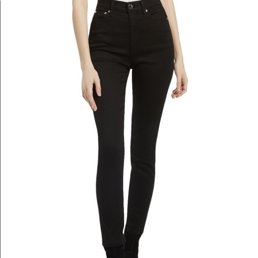 Alice and Olivia Black Skinny Jeans with Tags